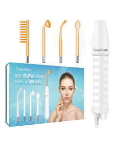 Varita de Alta Frecuencia YourMate para Facial y Cabello - 4 Tubos