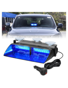 Luces Estroboscópicas LED Nilight 16-24A para Parabrisas 24V