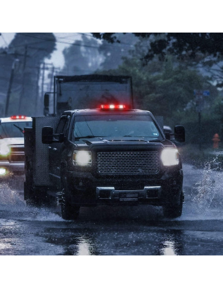 Luz Estroboscópica de Techo Nilight 30.48 cm 48 LEDs 12V-24V