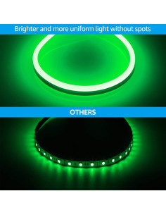 Luces de Cuerda LED Neon Verde TORCHSTAR 15.24m IP67 2