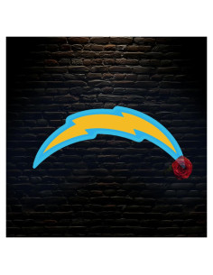 Lámpara de Neón Charger Yebizan 37.1x17 cm Decoración