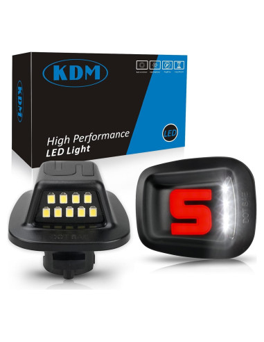 Luz de Placa de Licencia LED KDM para Chevy Silverado 1988-2000