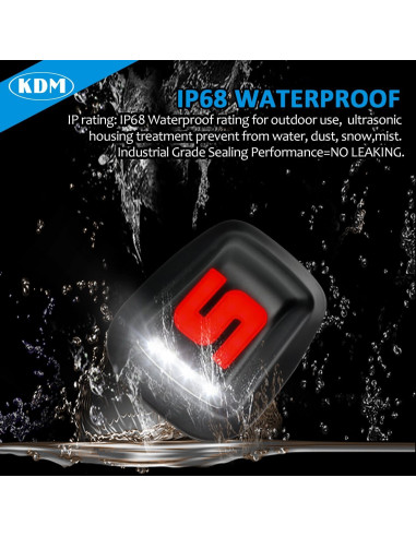 Luz de Placa de Licencia LED KDM para Chevy Silverado 1988-2000