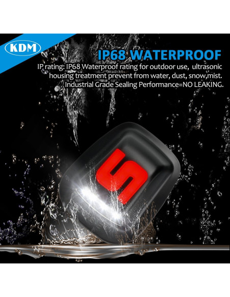 Luz de Placa de Licencia LED KDM para Chevy Silverado 1988-2000