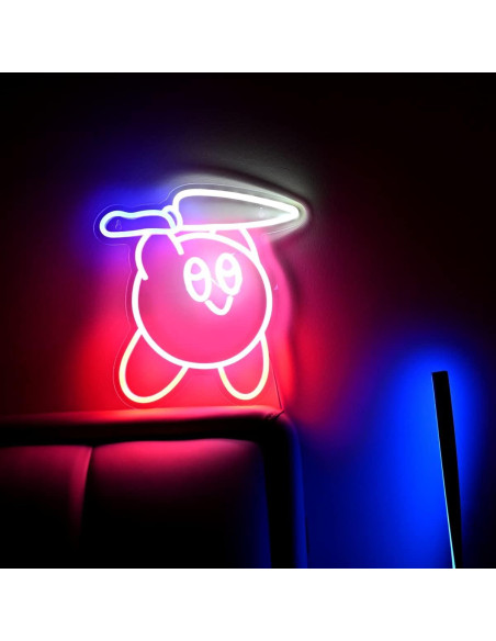 Luz de Neón LED Cuchillo Kirbee Moweek 33 cm para Habitaciones