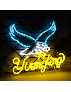 Cartel de neón Balanar Yuengling 31x37.6 cm para bar 2