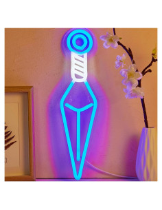 Luz de Neón LED Cusgazy Espada de Mano USB 36.4 cm