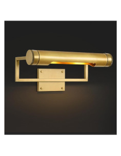 Luz de Imagen Joyunleo 45.72 cm Regulable Latón Retro