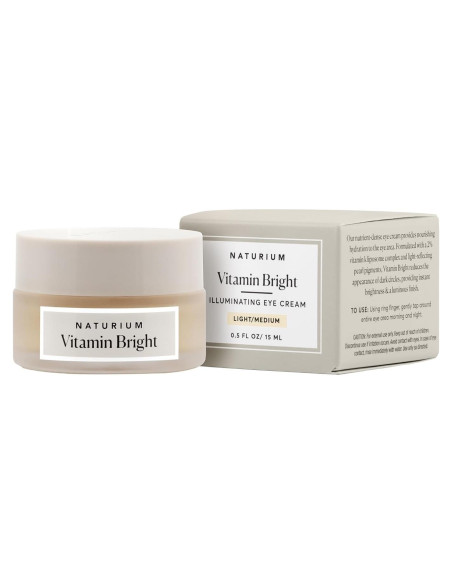 Crema Iluminadora para Ojos Naturium Vitamin Bright 14g