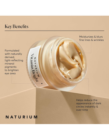 Crema Iluminadora para Ojos Naturium Vitamin Bright 14g