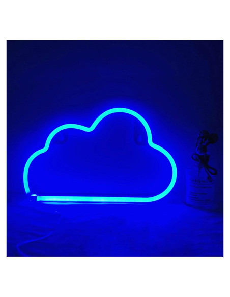 Luz de Neón LED Nube NiniTe LIGHTS - Decoración Azul