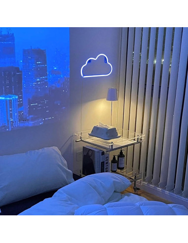 Luz de Neón LED Nube NiniTe LIGHTS - Decoración Azul