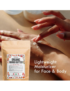 Manteca de Mango Orgánica 454g - Cruda y Sin Refinar para Piel y Cabello 2
