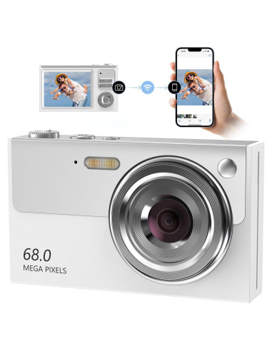 Cámara Digital Ocakuiter Z19 4K 68MP Zoom 16X para Niños