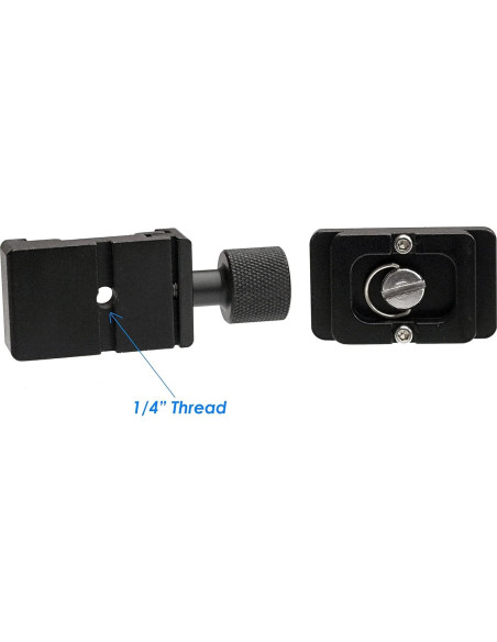 Abrazadera Arca Swiss Fotasy 25mm QR con Placa, Ligera