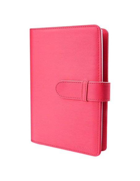 Álbum de fotos de cuero PU Sunmns Rosa 80 fotos 20.3x13.5 cm