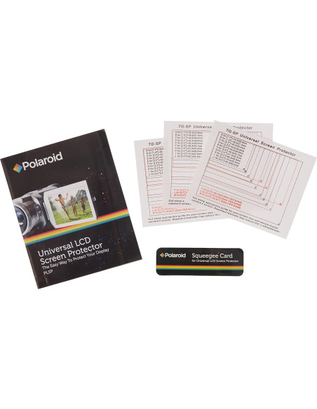 Protector de Pantalla LCD Universal Polaroid 3 Unidades