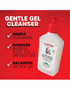 THAYERS Limpiador Facial pH Equilibrante con Aloe Vera 236.6 ml 2