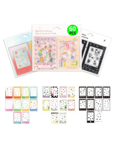Pegatinas de borde WOGOZAN para fotos FujiFilm Instax Mini 60 pcs
