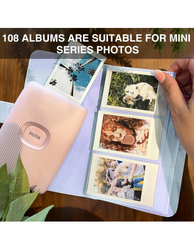 Bolsa Protectora CAIYOULE para Fujifilm Instax Mini - Azul