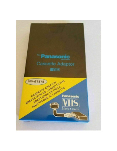 Adaptador VHS-C motorizado VCC113 + Limpiador LensPen + Paño