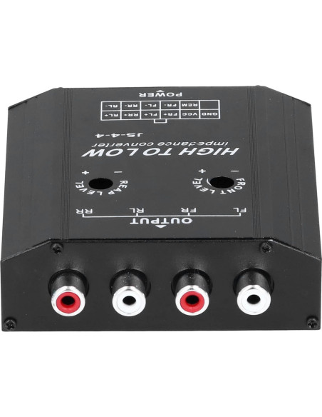 Convertidor de Impedancia RCA XHIKOWAT 4 Canales 12V