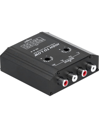 Convertidor de Impedancia RCA XHIKOWAT 4 Canales 12V