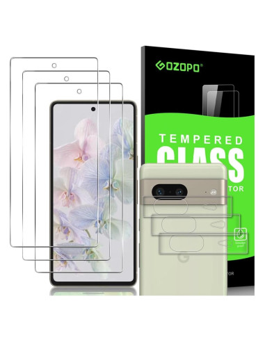 Protector de Pantalla Vidrio Templado GOZOPO para Google Pixel 7