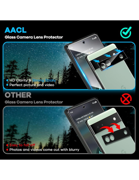Protector de Pantalla AACL para Google Pixel 6a 2022 - 3+3