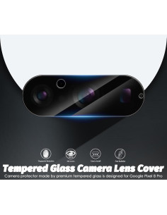 Protector de Lente de Cámara Orzero para Google Pixel 8 Pro 6.7" 2