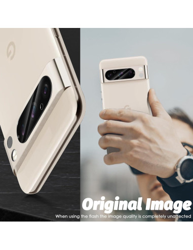 Protector de Lente de Cámara Orzero para Google Pixel 8 Pro 6.7"