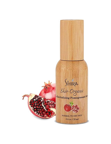 Suero Facial Hidratante Orgánico Shira 30ml - Granada, Vitamina C