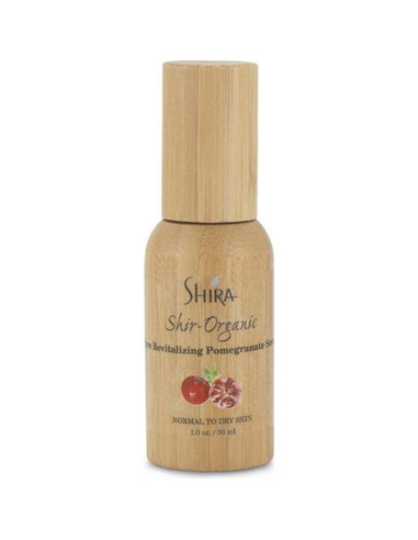Suero Facial Hidratante Orgánico Shira 30ml - Granada, Vitamina C