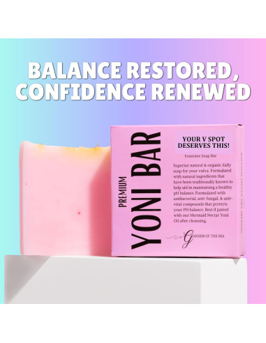 Jabón Yoni Natural Premium Goddess of The Sea 85g - Hidratante