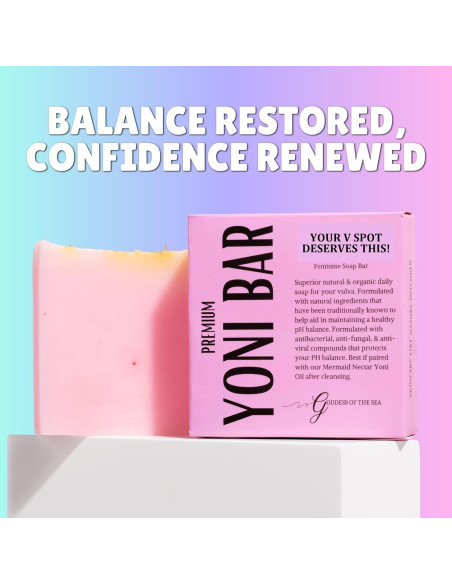 Jabón Yoni Natural Premium Goddess of The Sea 85g - Hidratante