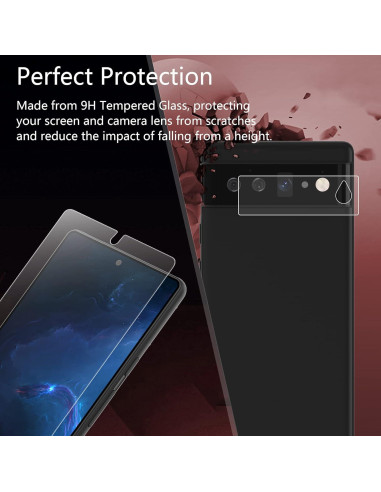 Protector de Pantalla y Lente AACL para Google Pixel 6