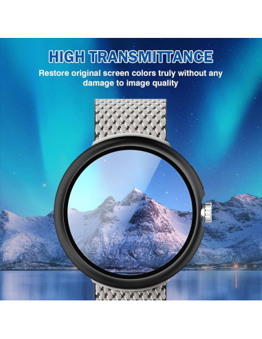 Funda Protectora EasEasy para Google Pixel Watch 3 45mm - Negro