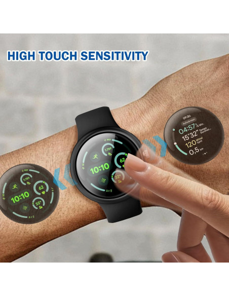 Funda Protectora EasEasy para Google Pixel Watch 3 45mm - Negro