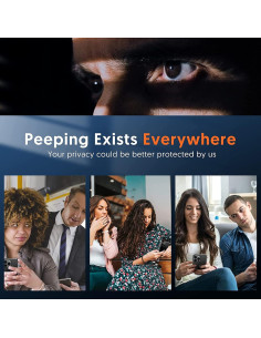 Protector de Pantalla Privado AOLWEEC para Google Pixel 7 Pro 2 Pack 2