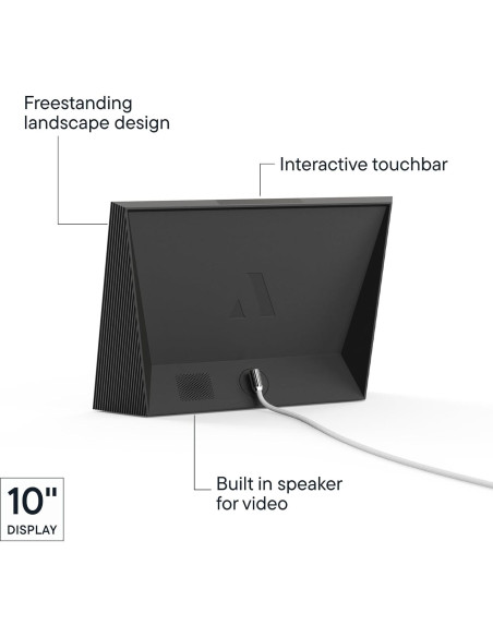 Marco de Fotos Digital Aura Carver HD WiFi 10.1" (25.7 cm) Negro