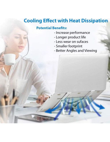 Soporte Ajustable para Tablet Tek Styz Compatible con Google Pixel Slate - Hasta 27" (68.58 cm) y 22.68 kg