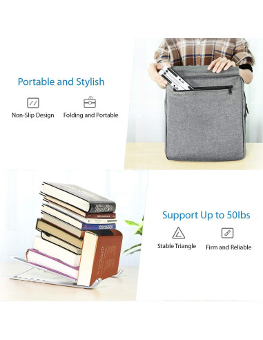 Soporte Ajustable para Tablet Tek Styz Compatible con Google Pixel Slate - Hasta 27" (68.58 cm) y 22.68 kg