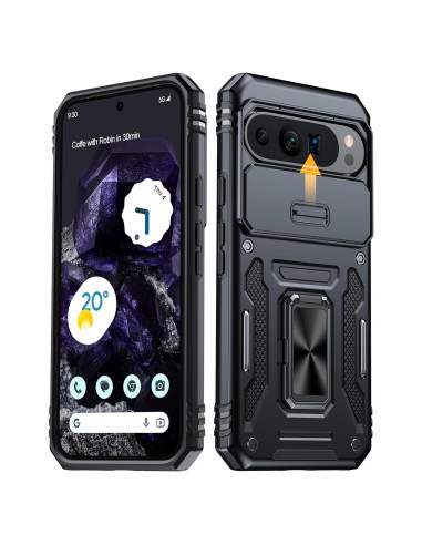 Funda ANTSHARE para Google Pixel 9 Pro XL - Resistente a Golpes, Soporte 360