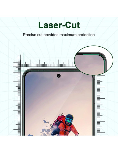 Protector de Pantalla Vidrio Templado SunColorful para Pixel 8