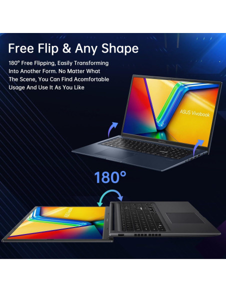 Laptop ASUS Vivobook 17.3" FHD, 16GB RAM, 1TB SSD, Core i3 Laptop ASUS Vivobook 17.3" FHD, 16GB RAM, 1TB SSD, Core i3