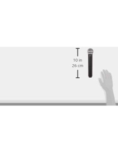 Transmisor de Mano Shure BLX2 con Micrófono PG58 - Banda H10 2