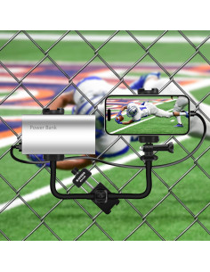 Soporte de Cerca Doble WEWOGA para Cámaras y Smartphones 2