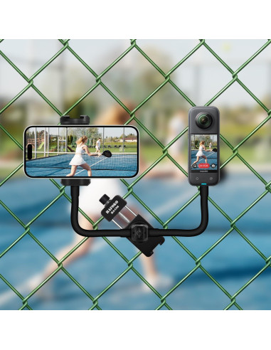 Soporte de Cerca Doble WEWOGA para Cámaras y Smartphones