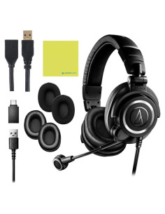 Auriculares USB Audio Technica ATH-M50XSTS StreamSet para Streaming