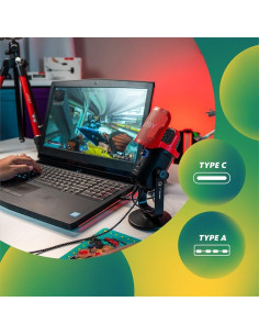 Micrófono de Condensador USB JOBY Wavo POD para PC y Podcasting 2